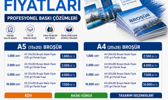 Bursa'da Broşür Nerede Basılır?