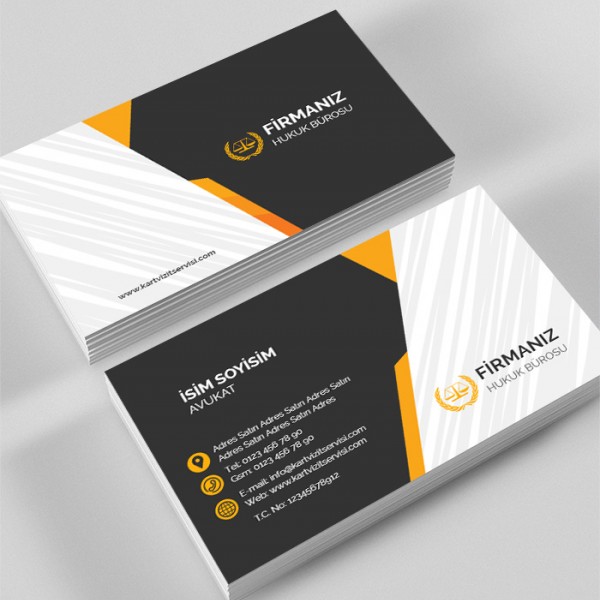 AVUKAT KARTVİZİT MODELLERİ