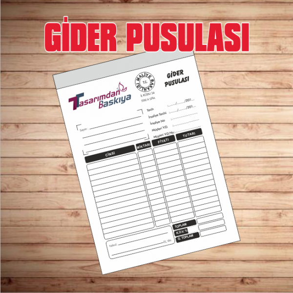 GİDER PUSULASI A5