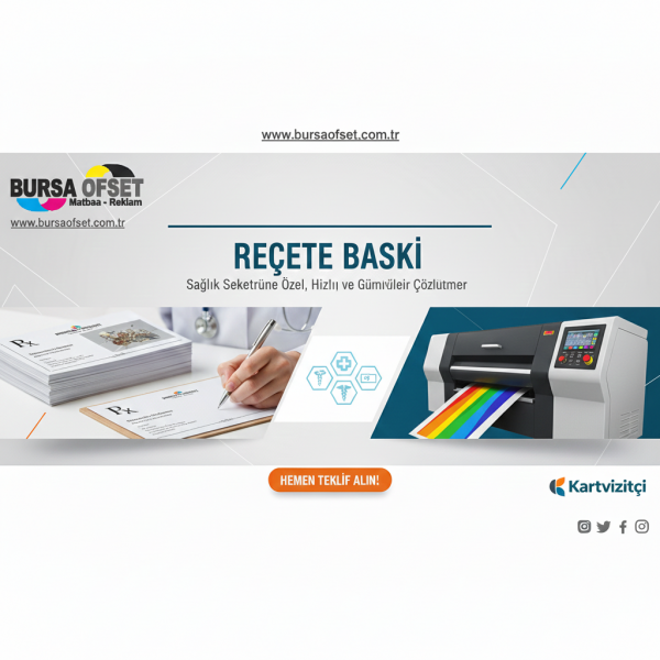 Reçete Baskı | Doktor ve Eczane Reçete Basımı