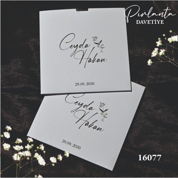 Pırlanta Davetiye 16077