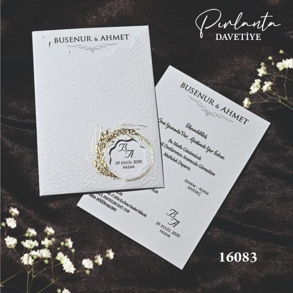 Pırlanta Davetiye 16083