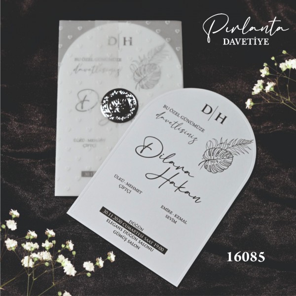 Pırlanta Davetiye 16084