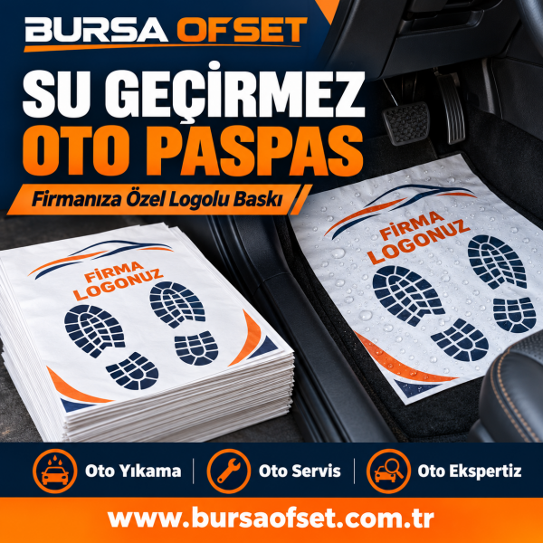 Su Geçirmez Oto Paspas