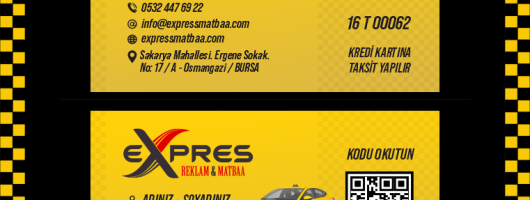 Taksici Kartvizitleri Hakkında Detaylı Bilgiler