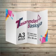A3 BROŞÜR BASKI FİYATLARI