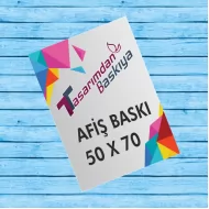 Afiş Poster Baskı 50 x 70