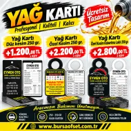 YAĞ KARTI ( ÖZEL KESİM)